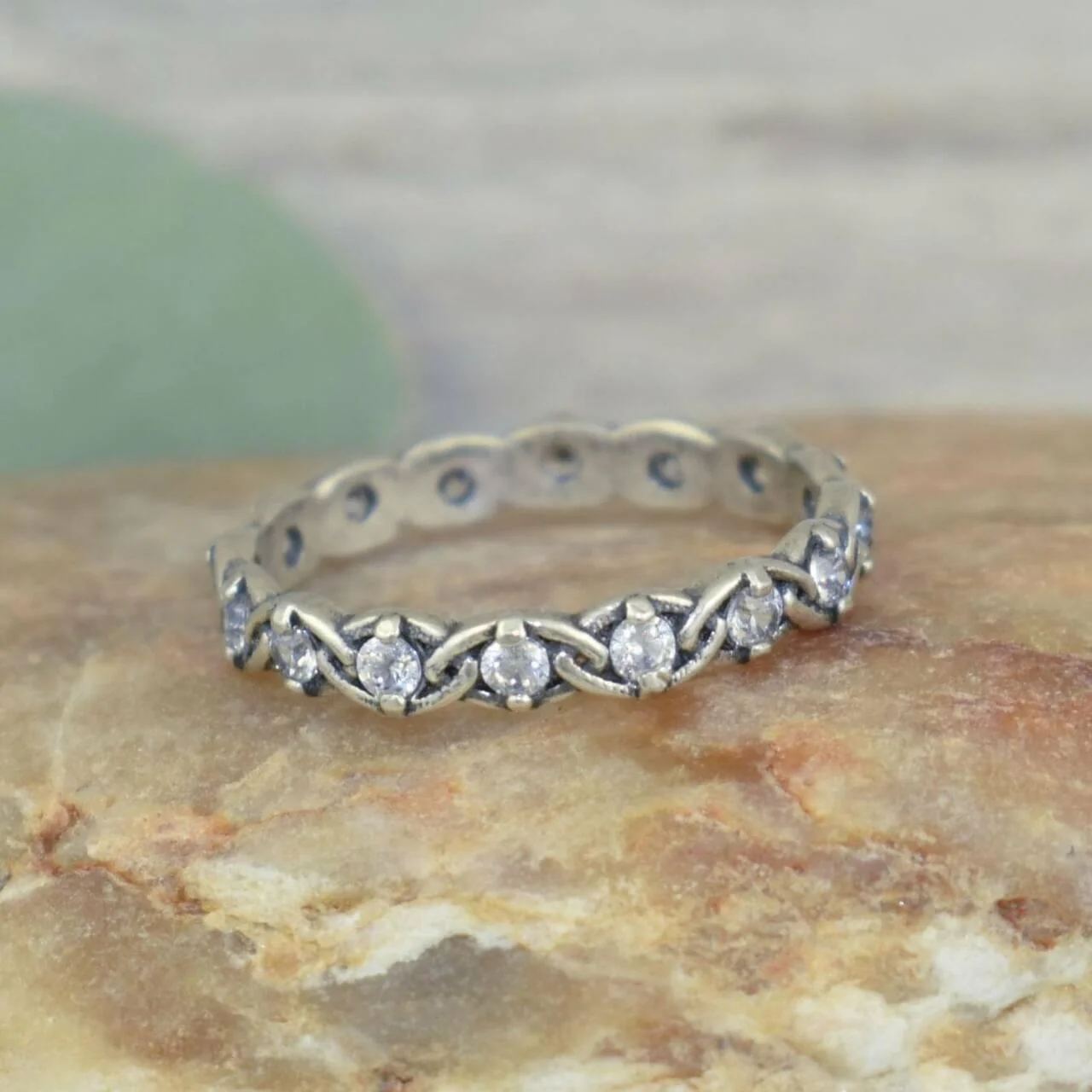 Riley Eternity Ring - Silver