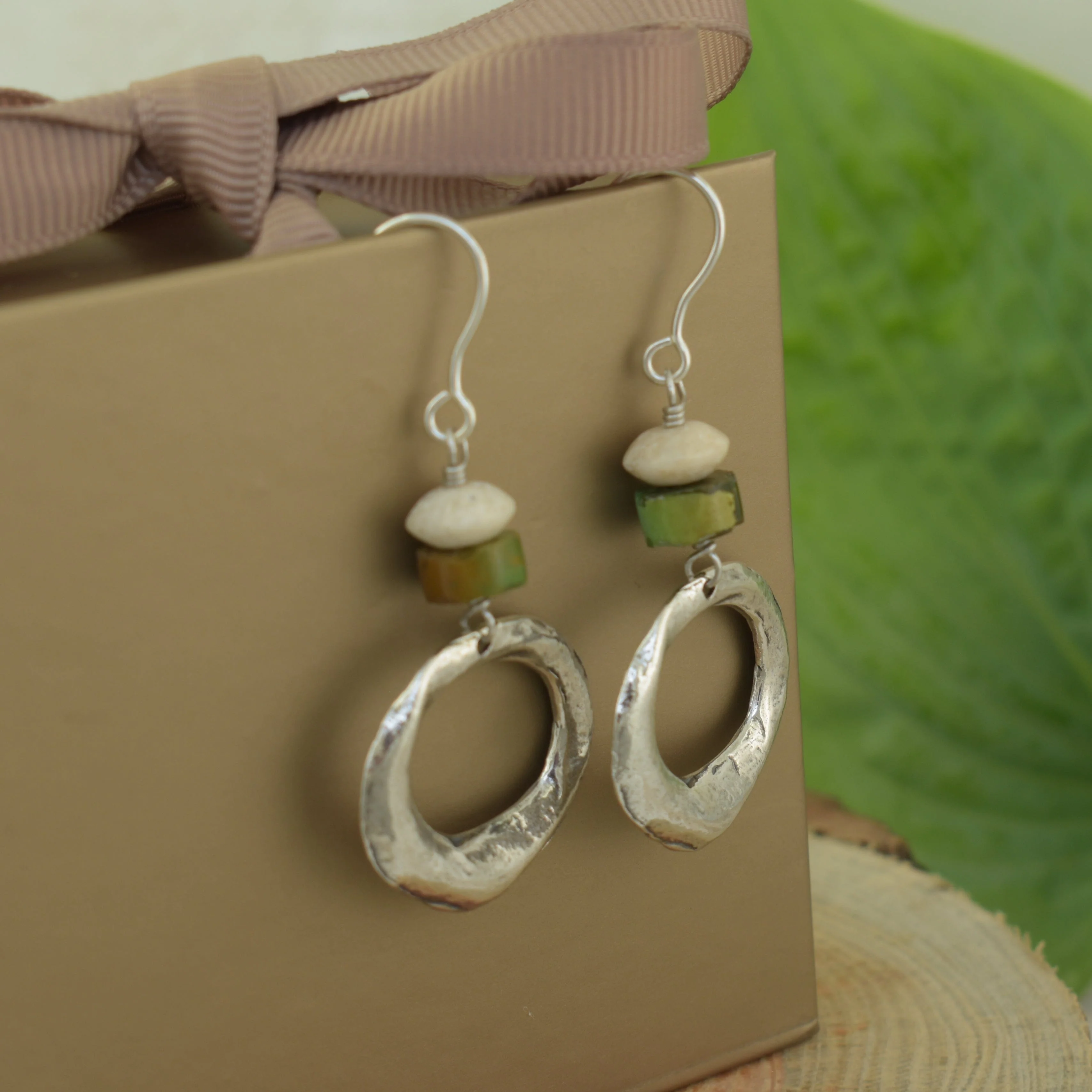 River-Stone Earrings - Image 3