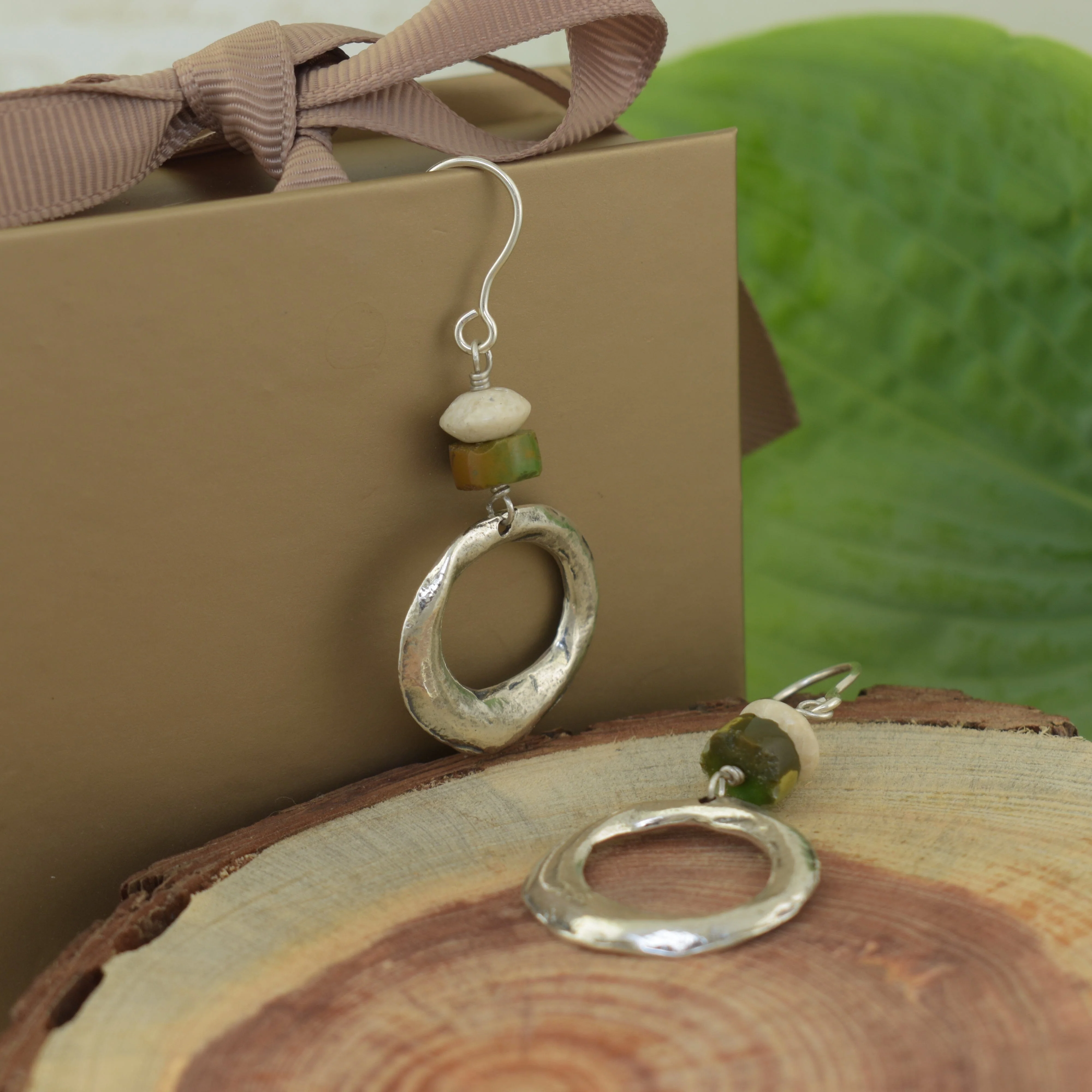 River-Stone Earrings - Image 5