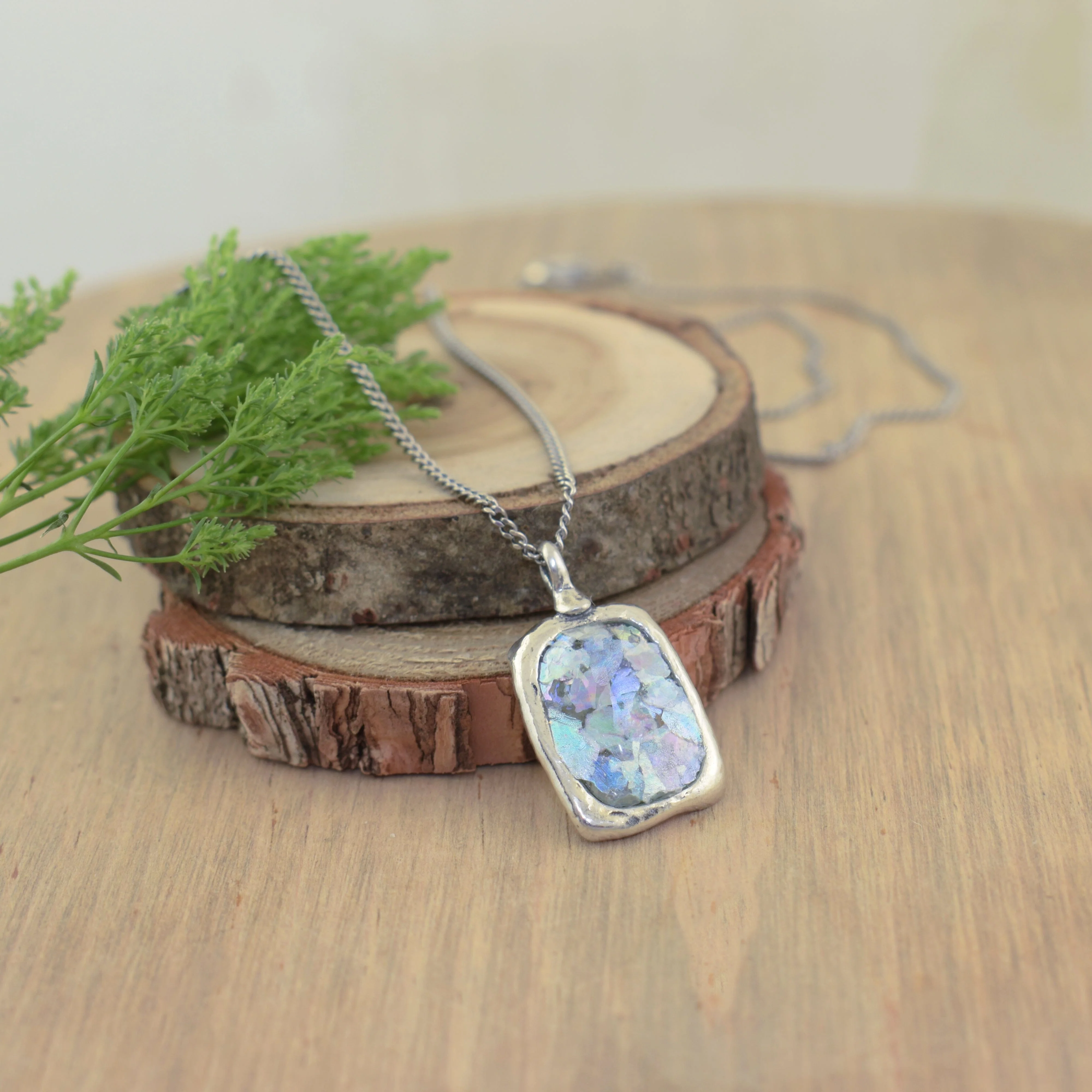 Roman Glass Necklace