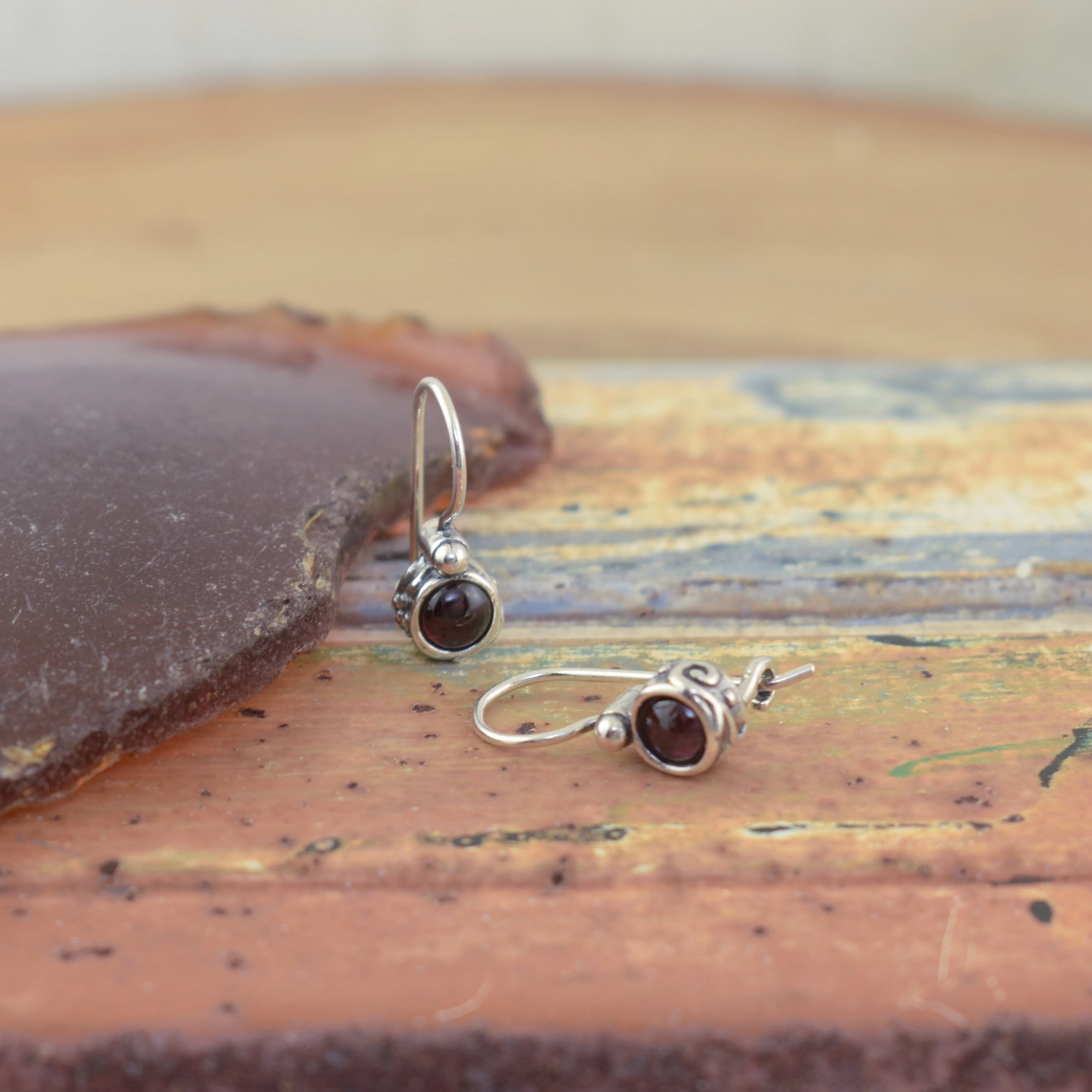 Scarlet Serenade Earrings - Image 3