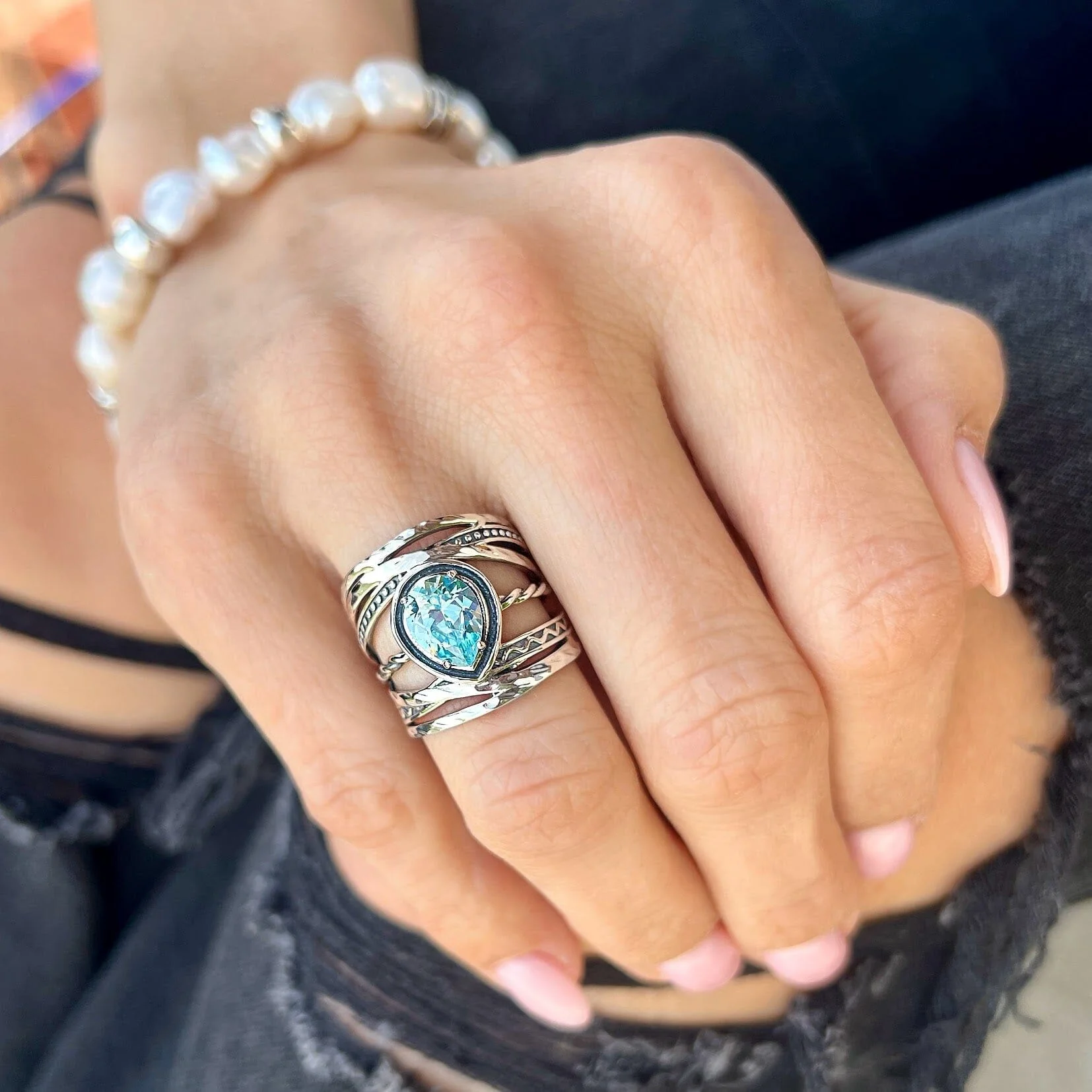 Sea Sparkle Ring - Image 2