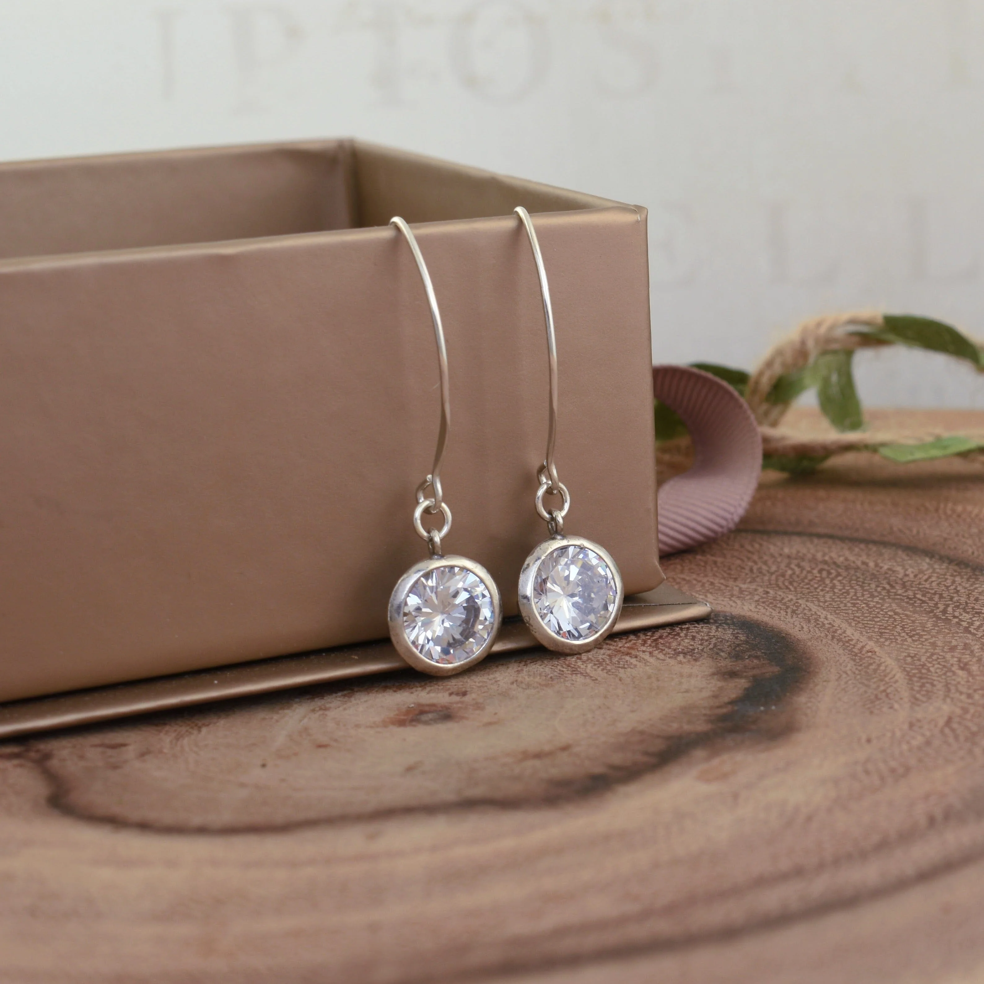 Shine Like Silver Earrings