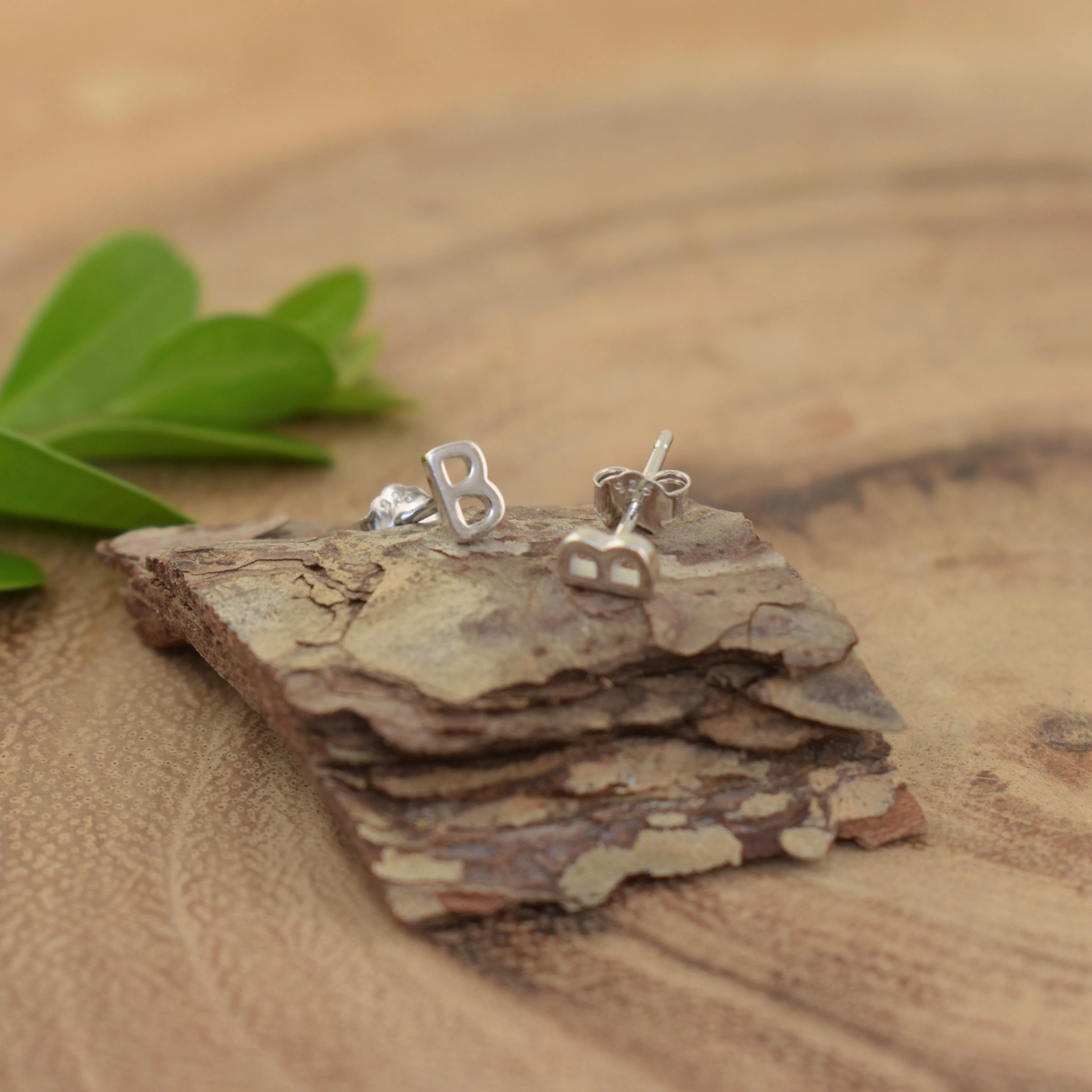 Signature Initial Earrings - Image 3