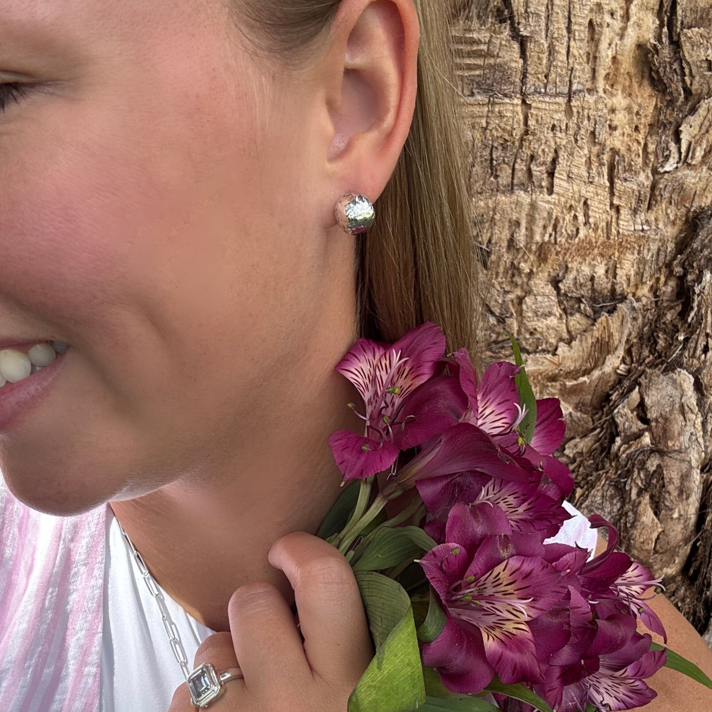 Silver Dunes Earrings - Image 4
