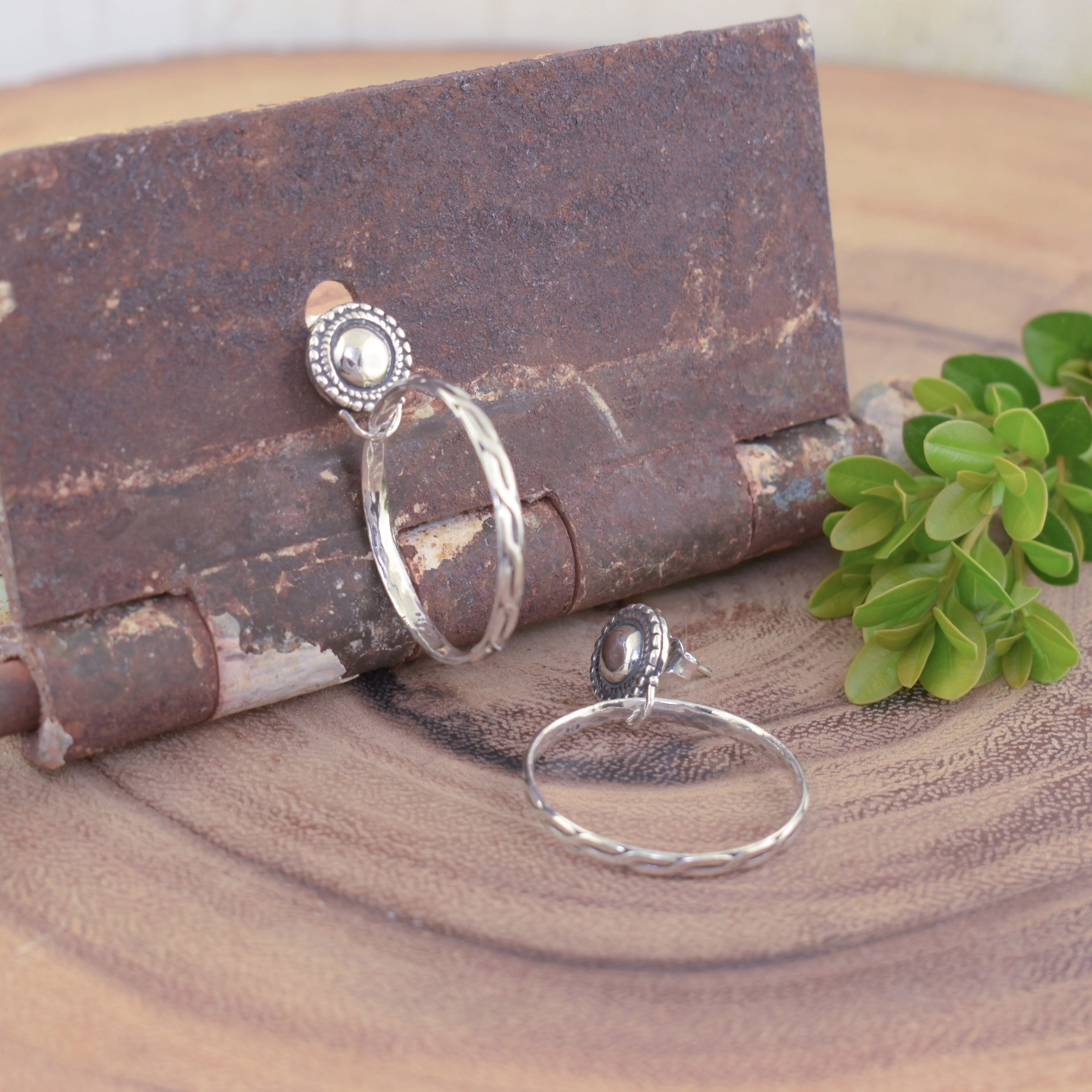 Silver Sizzle Earrings - Image 3
