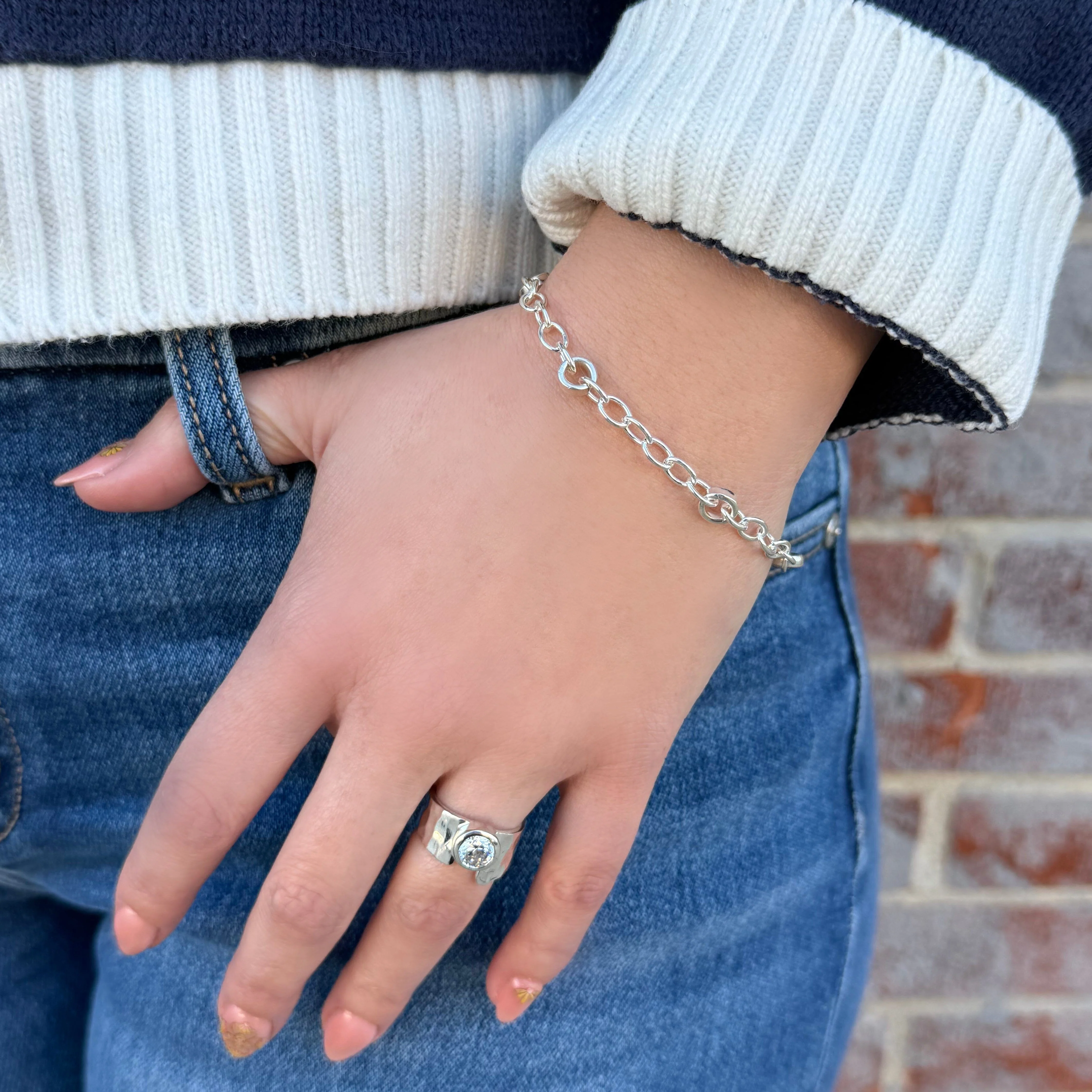 Silver Society Bracelet - Image 2