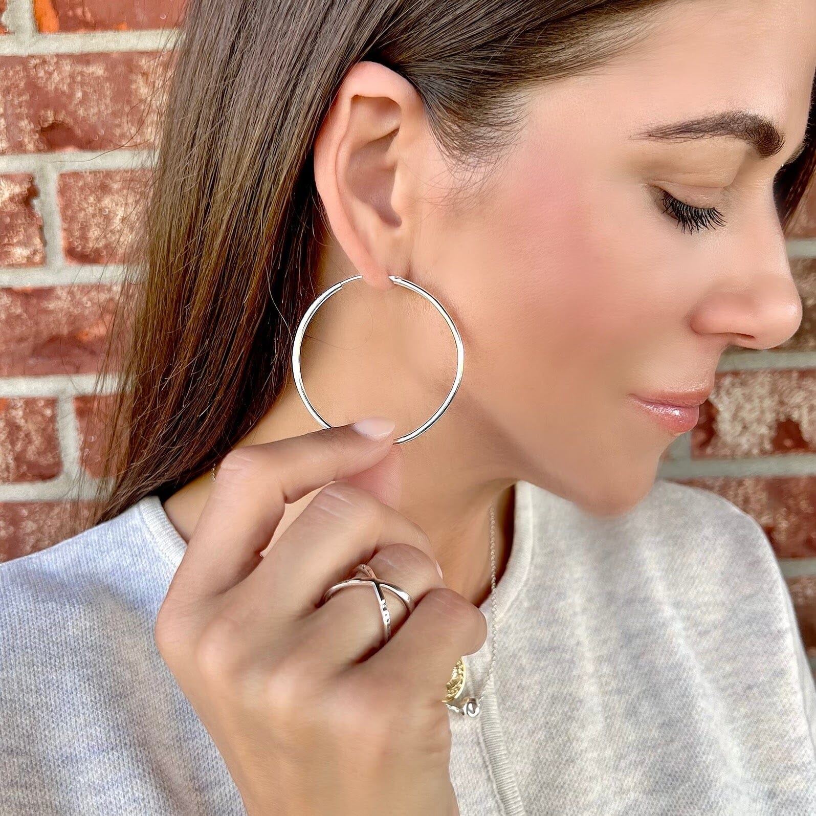 Simply the Best Hoop Earrings - Image 3