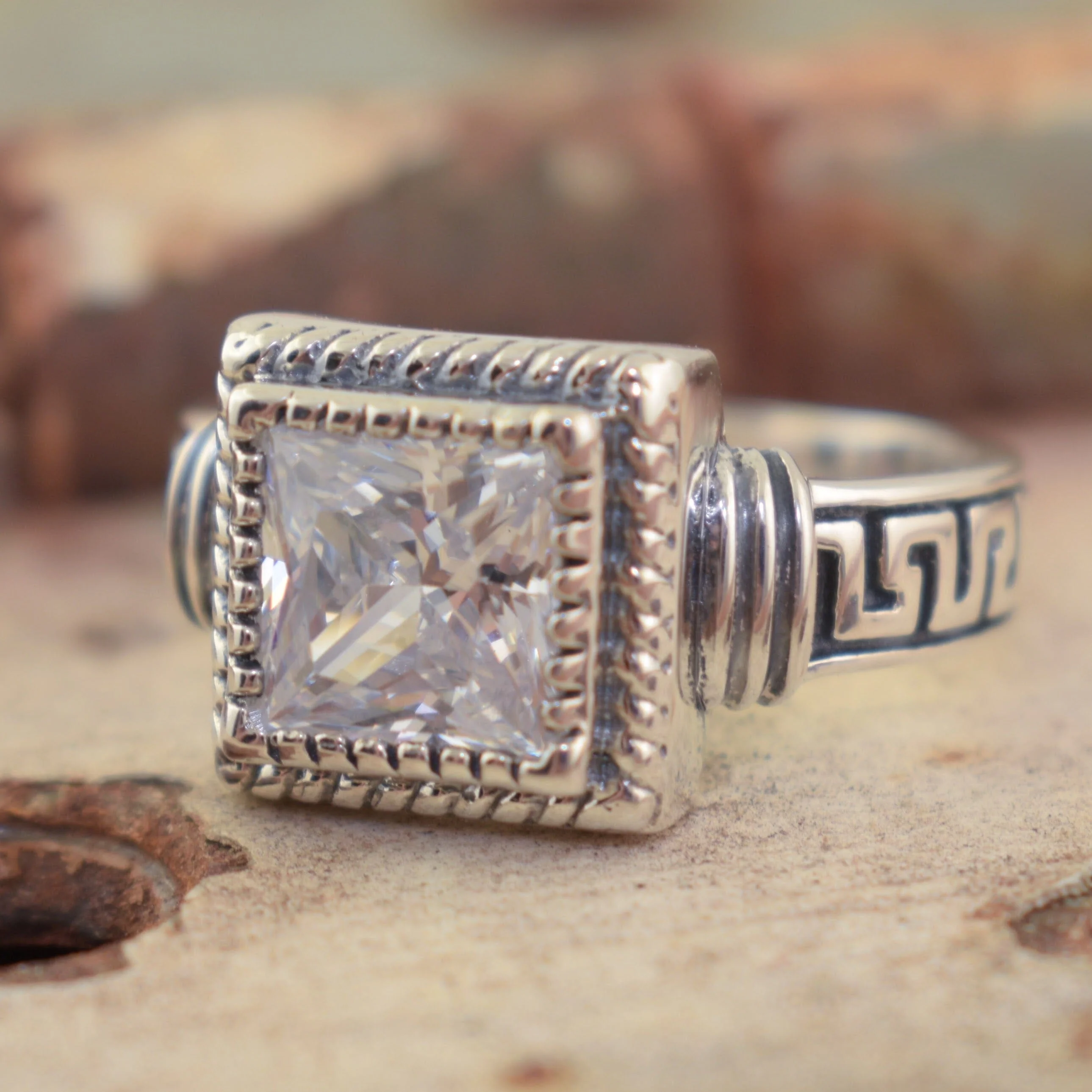 Squared Away Ring