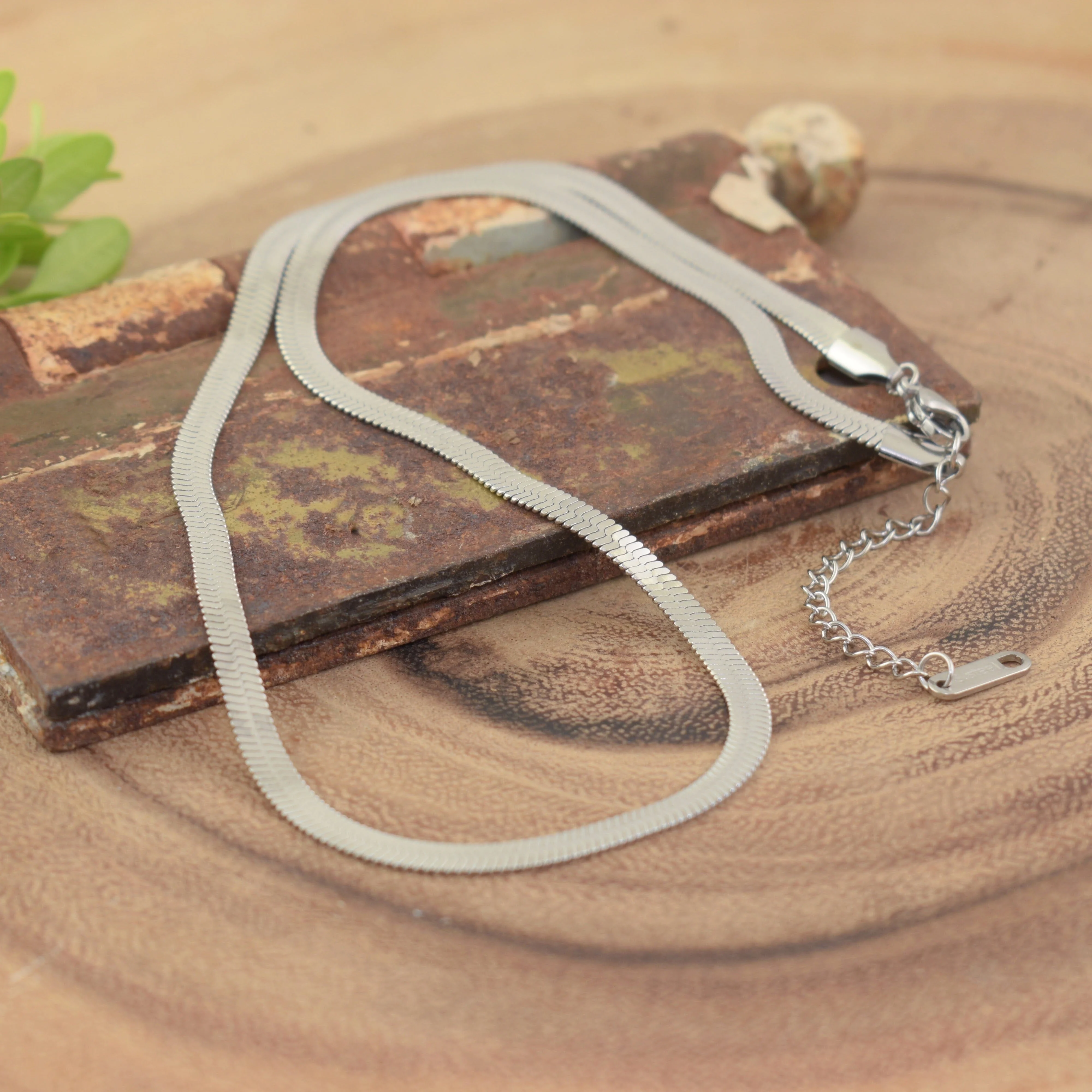 Stainless Herringbone Chain