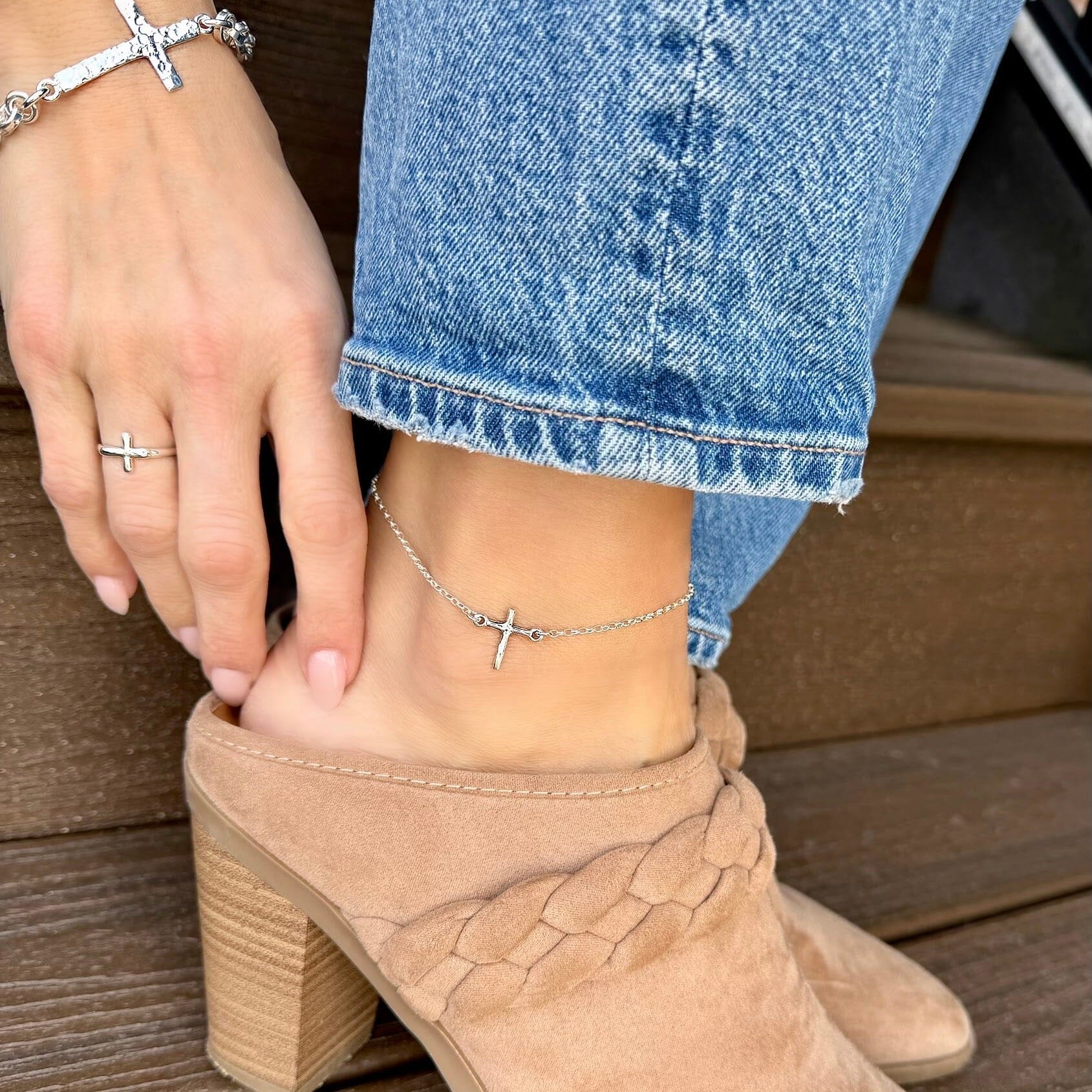 Steady Faith Anklet - Image 2