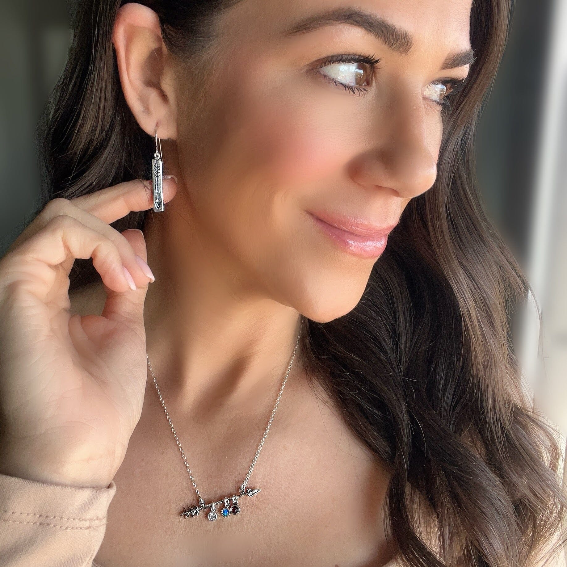 Straight Arrow Earrings - Image 2