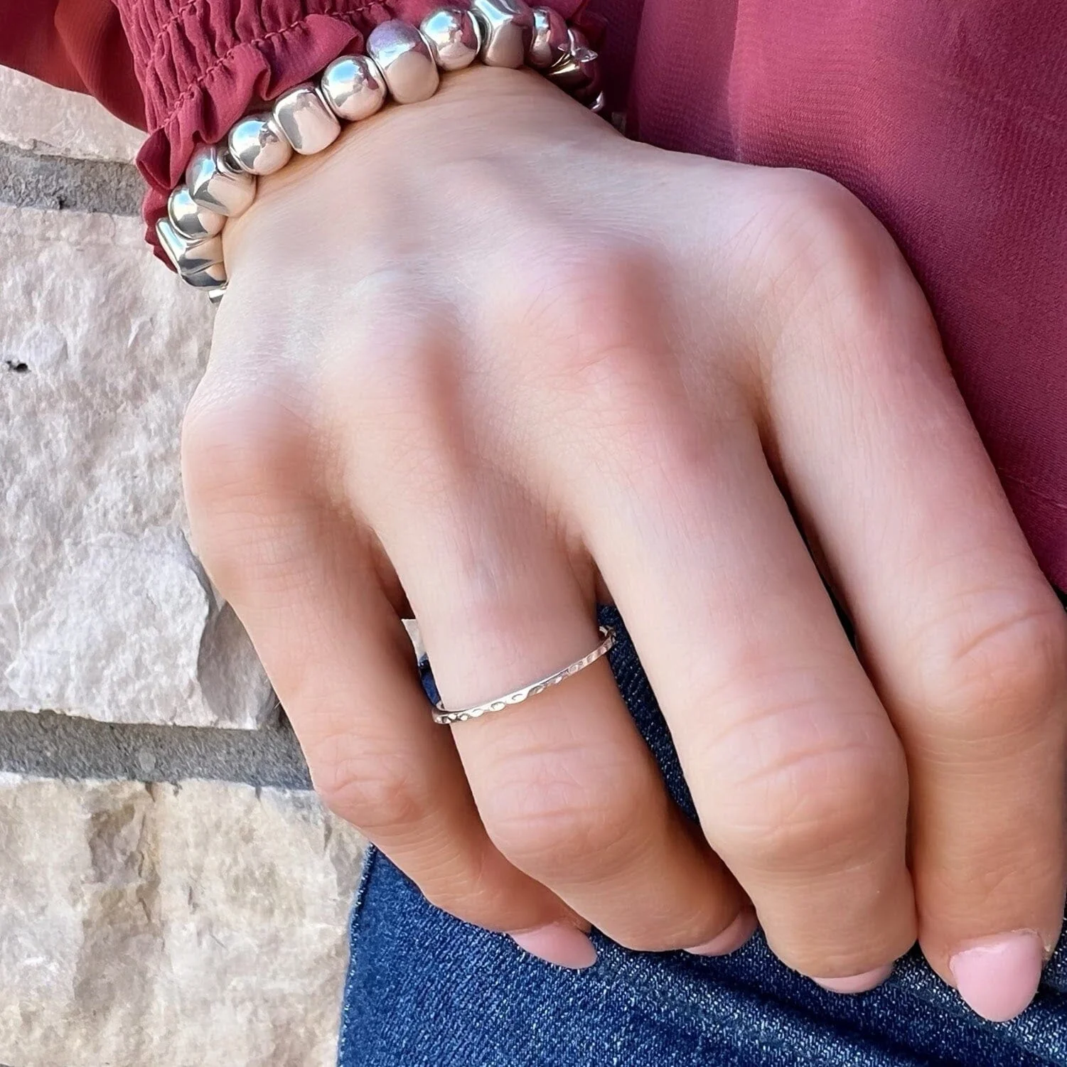 Thinline Hammered Band - Image 3