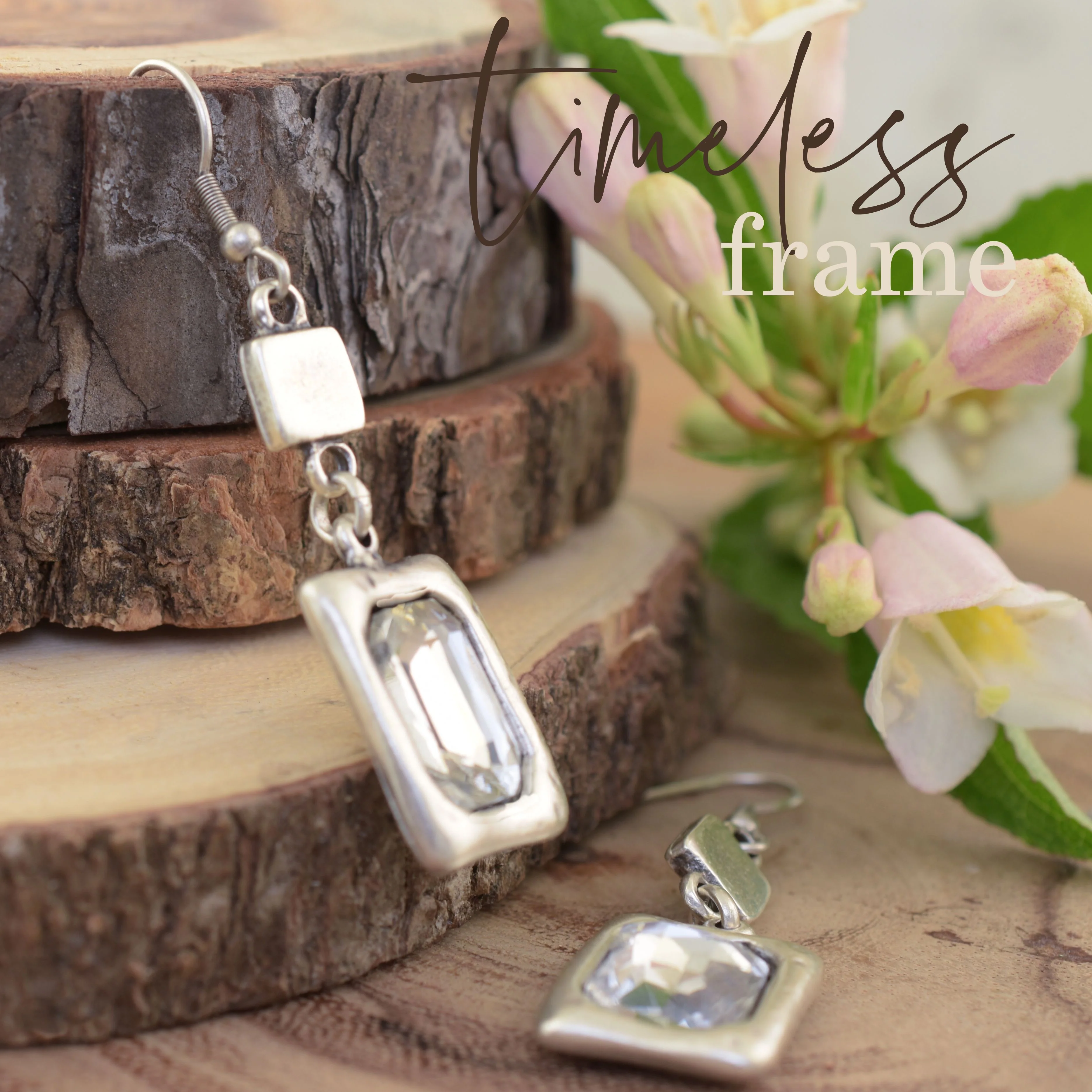 Timeless Frame Earrings - Image 5