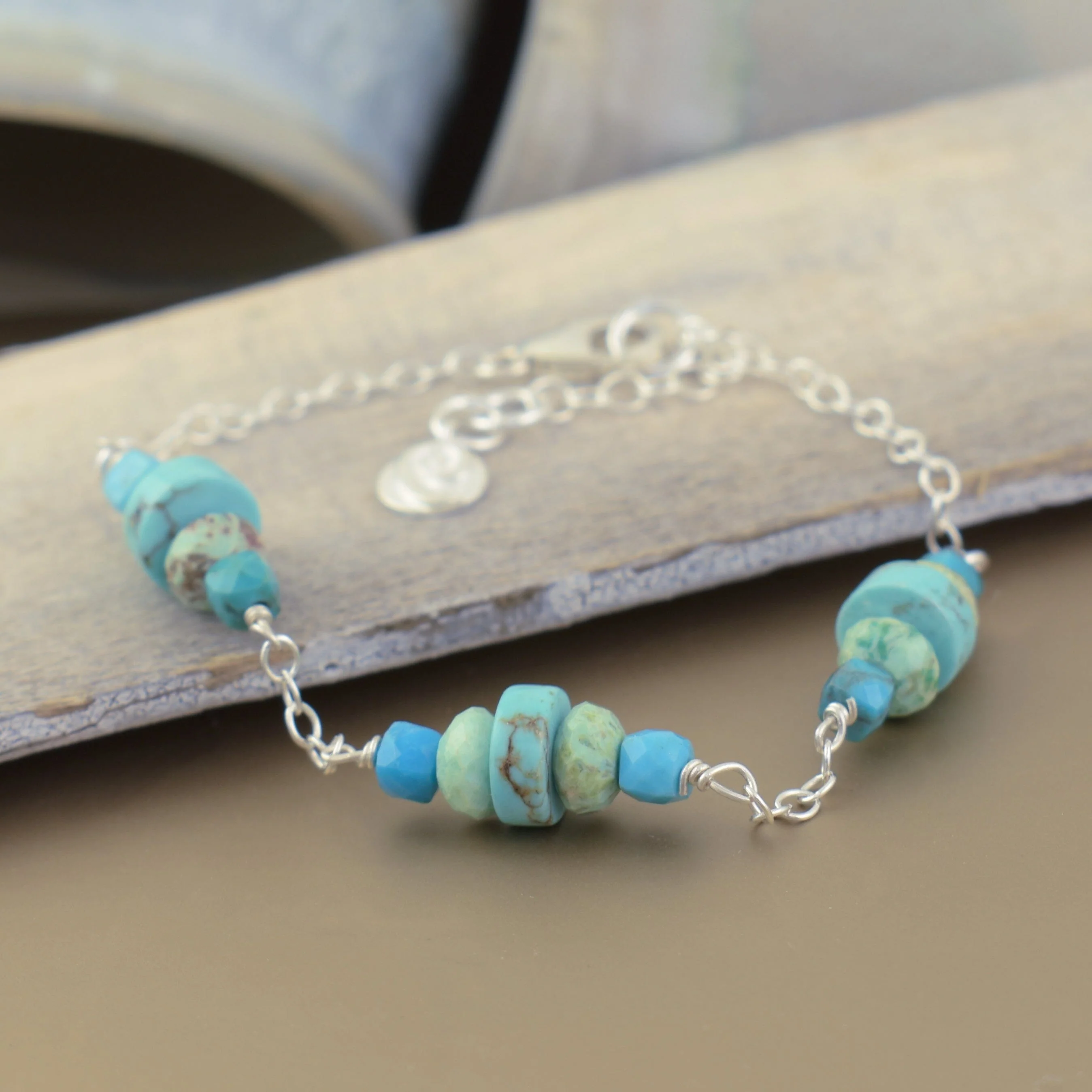 Tumbled Turquoise Bracelet - Image 3
