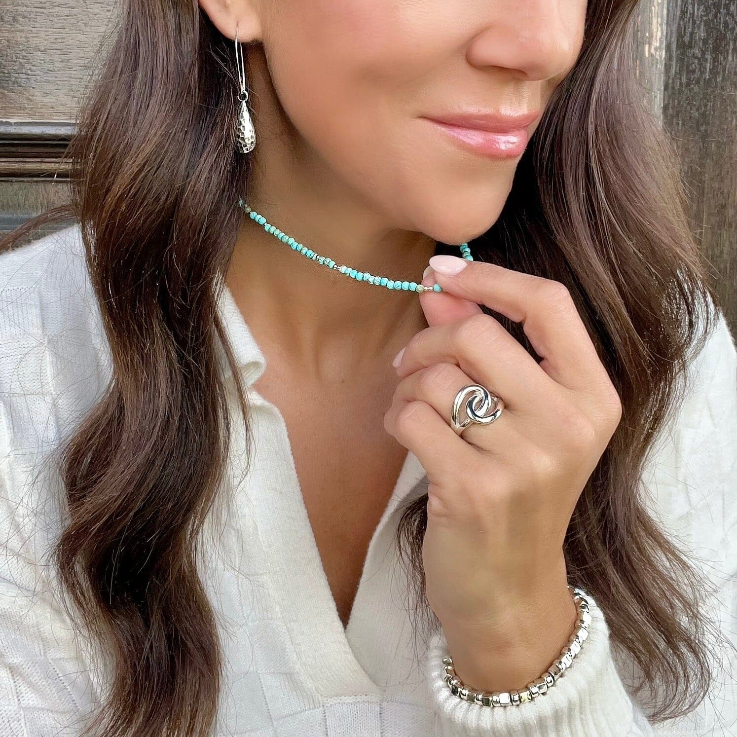 Turquoise Trails Necklace - Image 4