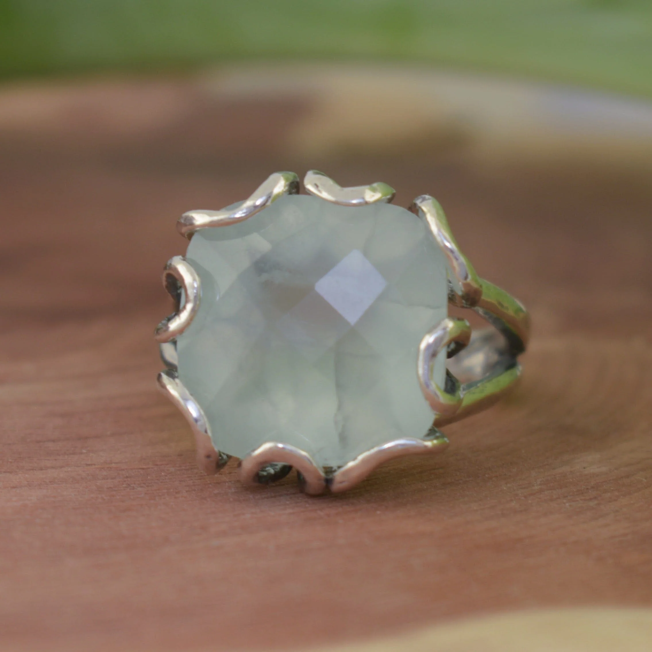 Twist Of Lime Ring