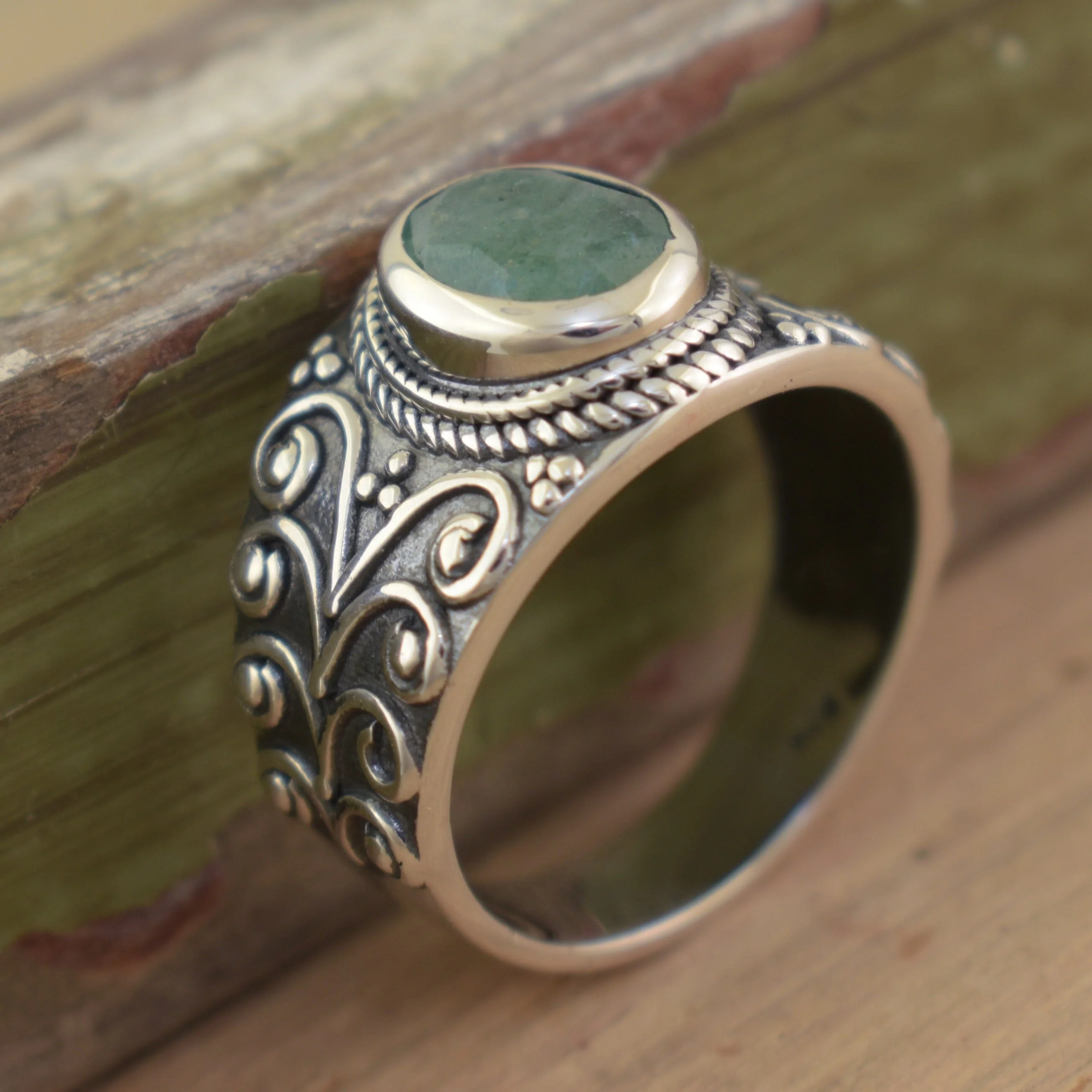 Vine & Meadow Ring - Size 5 - Image 3
