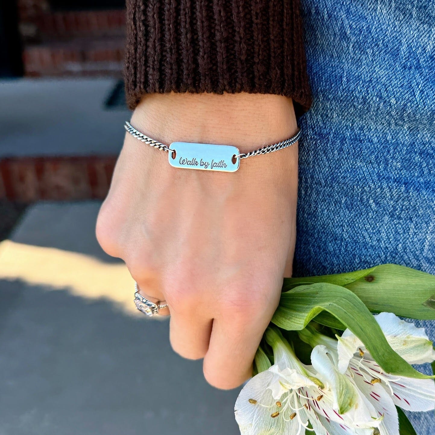 Walk by Faith Bracelet - Image 2
